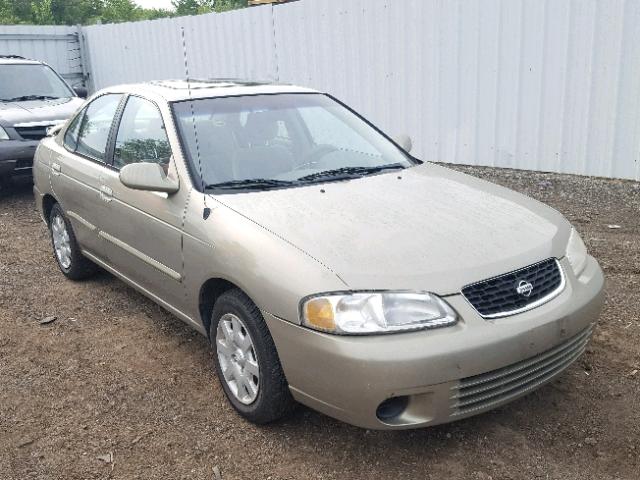 3N1CB51D4YL338749 - 2000 NISSAN SENTRA BAS BEIGE photo 1