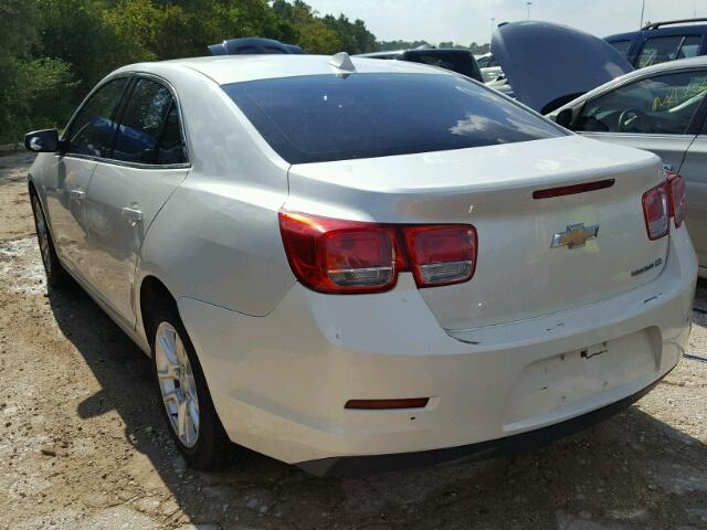 1G11F5RR0DF102301 - 2013 CHEVROLET MALIBU WHITE photo 3