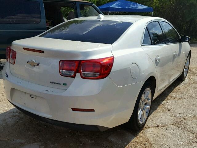 1G11F5RR0DF102301 - 2013 CHEVROLET MALIBU WHITE photo 4