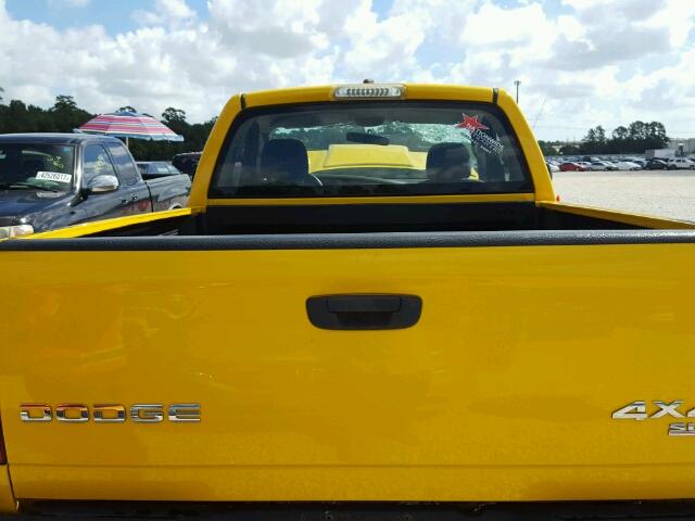 1D7HU16D04J224852 - 2004 DODGE RAM 1500 S YELLOW photo 6