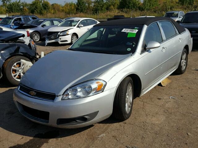 2G1WB5EK3B1326824 - 2011 CHEVROLET IMPALA LT Արծաթագույն լուսանկար 2