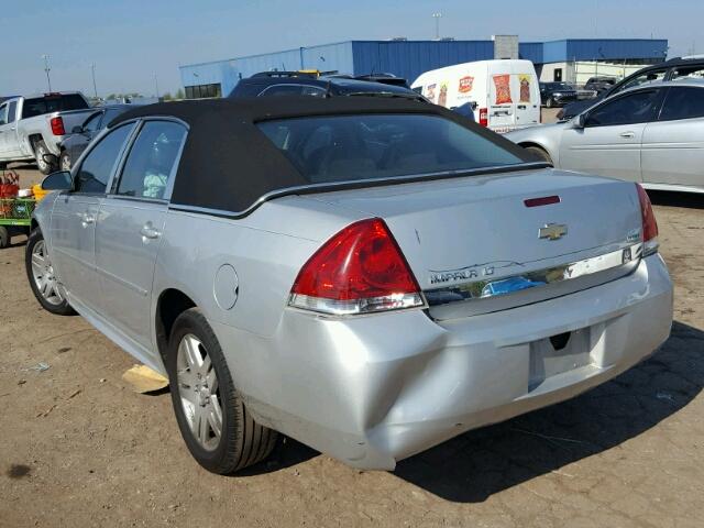 2G1WB5EK3B1326824 - 2011 CHEVROLET IMPALA LT Արծաթագույն լուսանկար 3