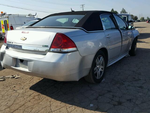 2G1WB5EK3B1326824 - 2011 CHEVROLET IMPALA LT Արծաթագույն լուսանկար 4