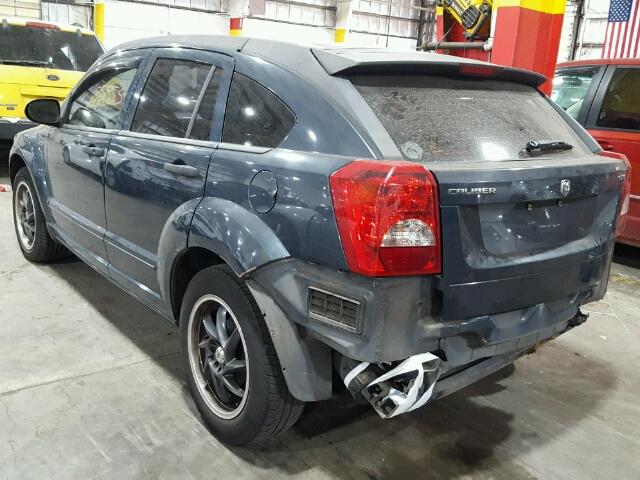 1B3HB48B27D543266 - 2007 DODGE CALIBER SX CHARCOAL photo 3