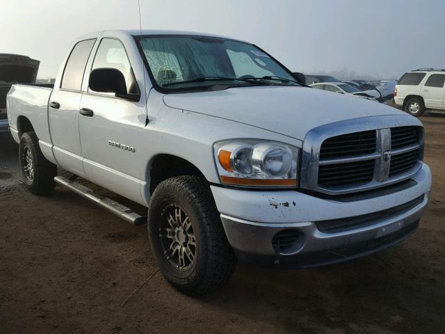 1D7HU18N36S531371 - 2006 DODGE RAM 1500 S WHITE photo 1