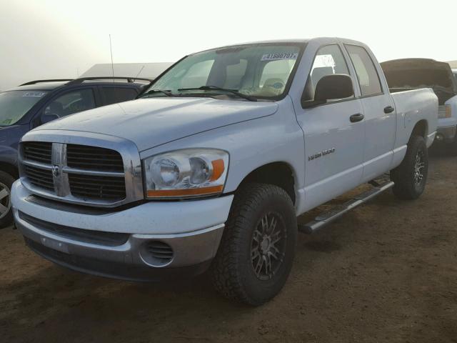 1D7HU18N36S531371 - 2006 DODGE RAM 1500 S WHITE photo 2