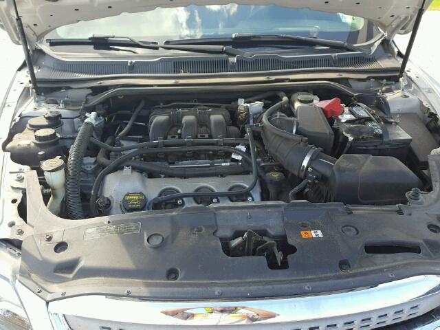 1FAHP2FW9AG108184 - 2010 FORD TAURUS SILVER photo 7