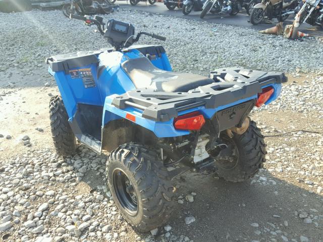 4XASEA506JA105301 - 2018 POLARIS SPORTSMAN 蓝色 照片 3