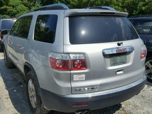 1GKER23D19J180171 - 2009 GMC ACADIA SLT 银色 照片 3