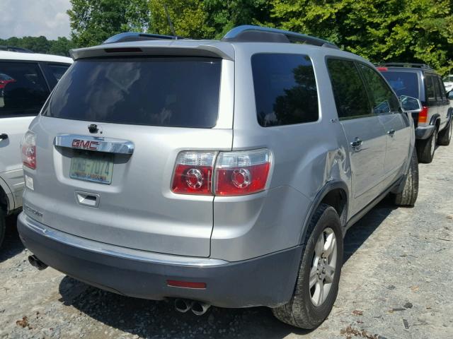 1GKER23D19J180171 - 2009 GMC ACADIA SLT 银色 照片 4
