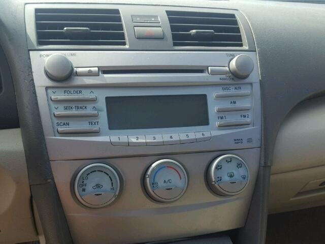 4T1BE46K79U873174 - 2009 TOYOTA CAMRY BASE GRAY photo 9