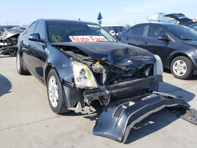 1G6DF577880173652 - 2008 CADILLAC CTS BLACK photo 1