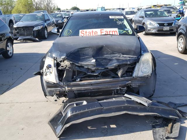 1G6DF577880173652 - 2008 CADILLAC CTS BLACK photo 9