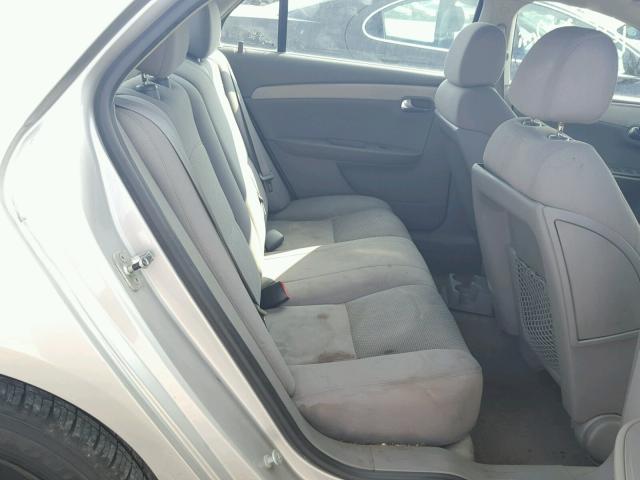 1G1ZG57B78F253891 - 2008 CHEVROLET MALIBU LS ვერცხლისფერი ფოტო 6