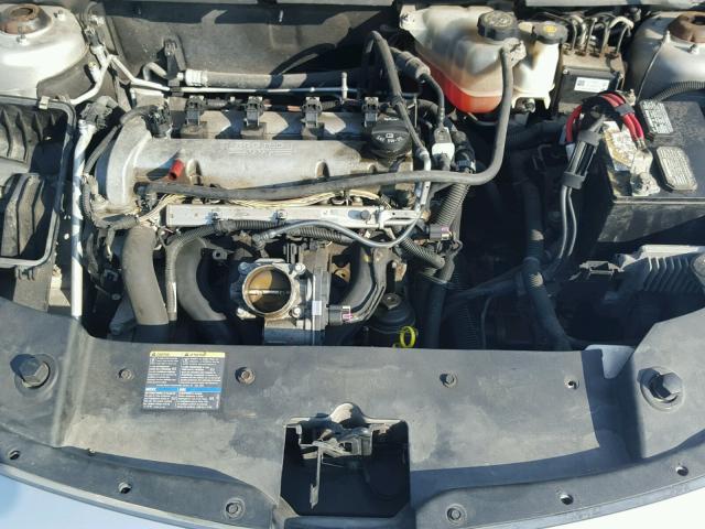 1G1ZG57B78F253891 - 2008 CHEVROLET MALIBU LS ვერცხლისფერი ფოტო 7