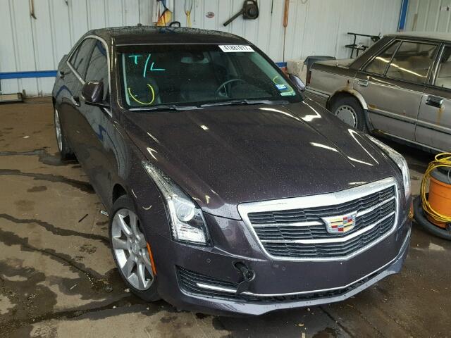 1G6AB5RA6F0120906 - 2015 CADILLAC ATS LUXURY MAROON photo 1