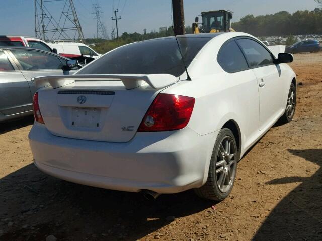 JTKDE177X50058080 - 2005 TOYOTA SCION TC WHITE photo 4