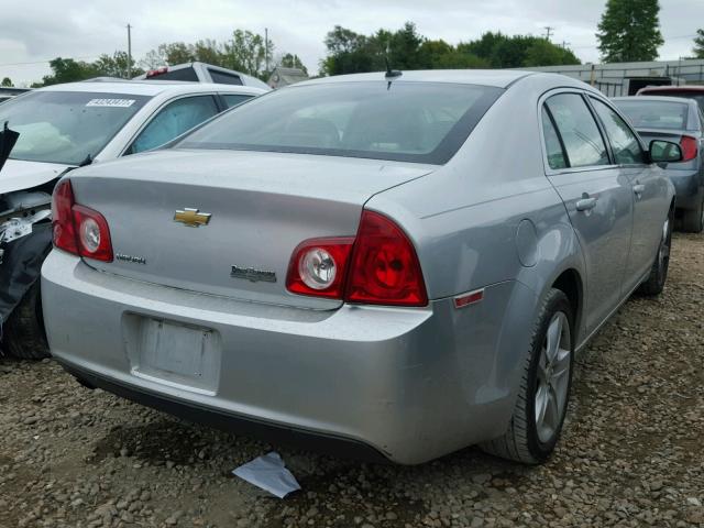 1G1ZB5E17BF130530 - 2011 CHEVROLET MALIBU LS ვერცხლისფერი ფოტო 4