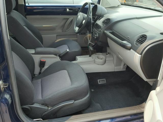 3VWCK21C33M431653 - 2003 VOLKSWAGEN NEW BEETLE ლურჯი ფოტო 5