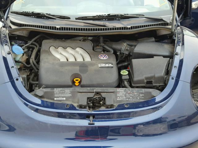 3VWCK21C33M431653 - 2003 VOLKSWAGEN NEW BEETLE ლურჯი ფოტო 7