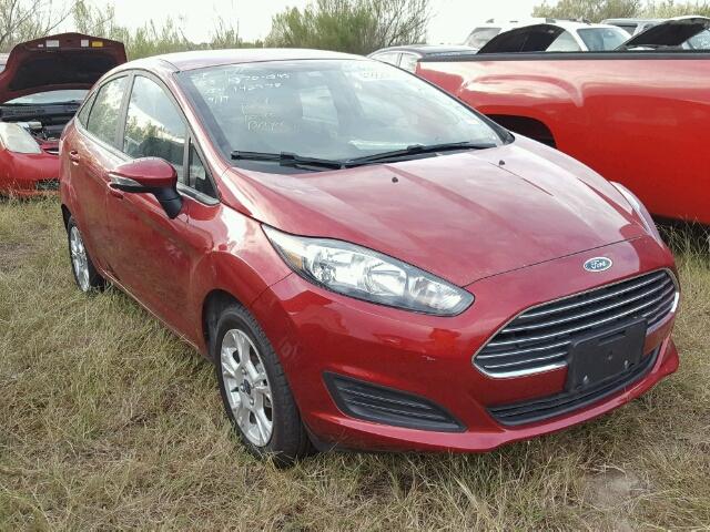 3FADP4BJ3GM142978 - 2016 FORD FIESTA SE RED photo 1