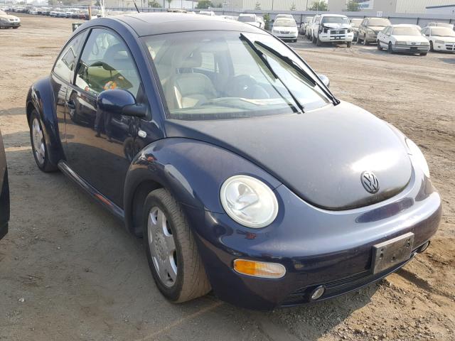 3VWDD21C81M457998 - 2001 VOLKSWAGEN NEW BEETLE ლურჯი ფოტო 1