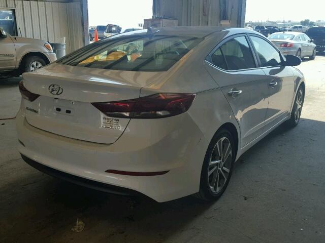 5NPD84LF8HH024188 - 2017 HYUNDAI ELANTRA SE WHITE photo 4