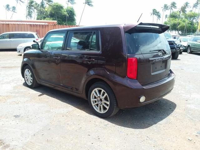 JTLKE50E091089731 - 2009 TOYOTA SCION XB Марун фото 3