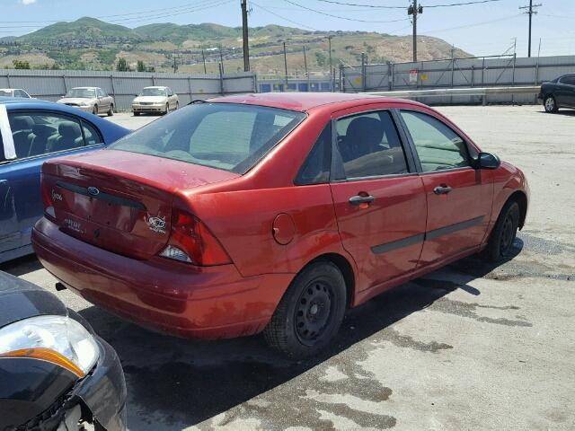 1FAFP33P23W197177 - 2003 FORD FOCUS LX RED photo 4