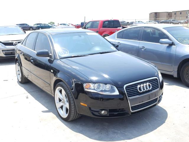 WAUAF78E47A019132 - 2007 AUDI A4 2 BLACK photo 1