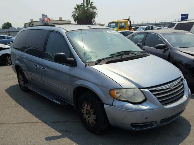 1A4GP44R86B752367 - 2006 CHRYSLER TOWN & COU BLUE photo 1