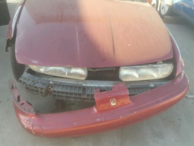 1G8ZK5275WZ267643 - 1998 SATURN SL2 RED photo 7