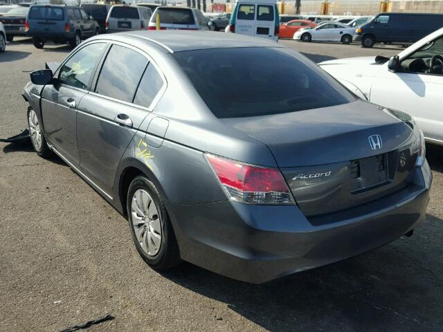 1HGCP2F3XAA029752 - 2010 HONDA ACCORD GRAY photo 3