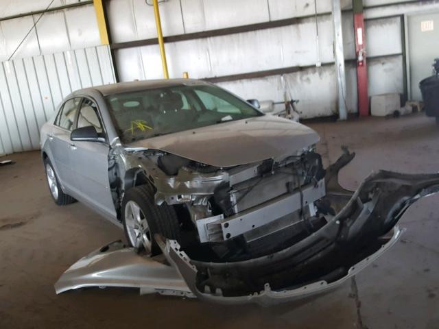 1G1ZB5EB5AF271152 - 2010 CHEVROLET MALIBU LS ვერცხლისფერი ფოტო 1