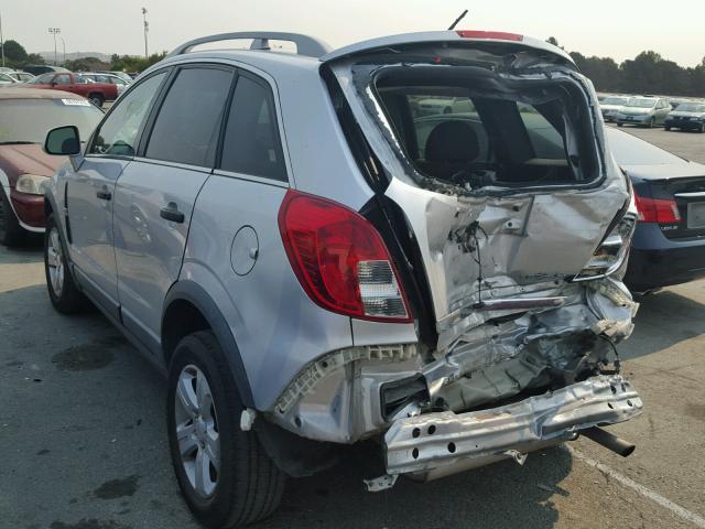 3GNAL2EK0DS572693 - 2013 CHEVROLET CAPTIVA LS 银色 照片 3