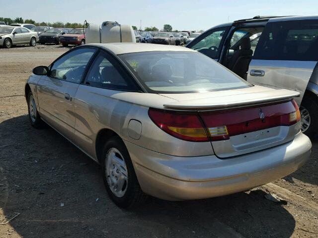 1G8ZH127XVZ203393 - 1997 SATURN SC2 GOLD photo 3