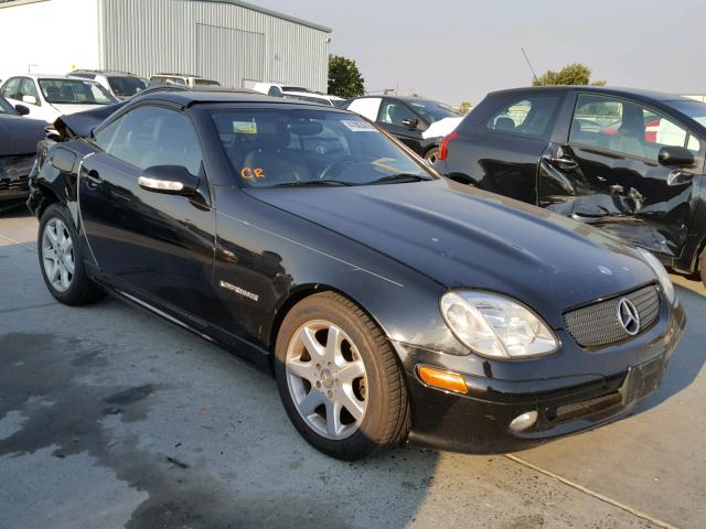 WDBKK49F53F274442 - 2003 MERCEDES-BENZ SLK 230 KO BLACK photo 1