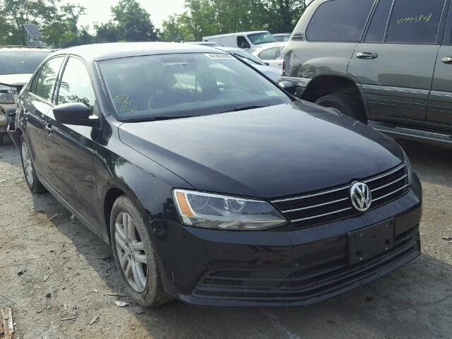 3VW2K7AJ8FM210321 - 2015 VOLKSWAGEN JETTA BASE Սև լուսանկար 1