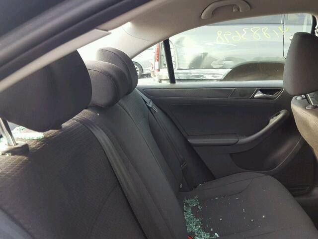 3VW2K7AJ8FM210321 - 2015 VOLKSWAGEN JETTA BASE Սև լուսանկար 6