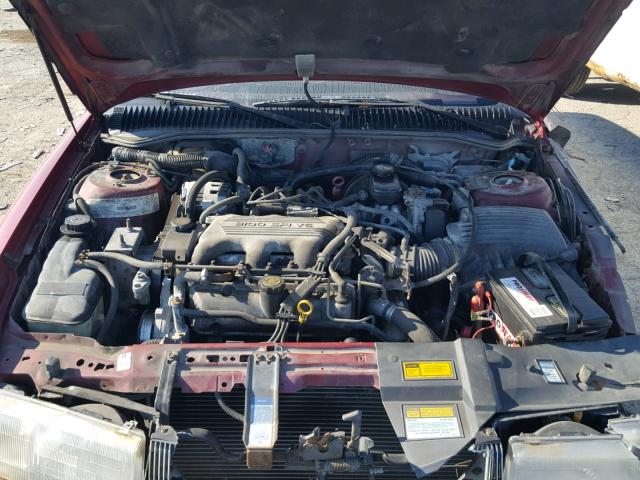 1G4NV55M5SC435951 - 1995 BUICK SKYLARK GR BURGUNDY photo 7