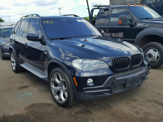 5UXFE83589L169713 - 2009 BMW X5 XDRIVE4 BLUE photo 1