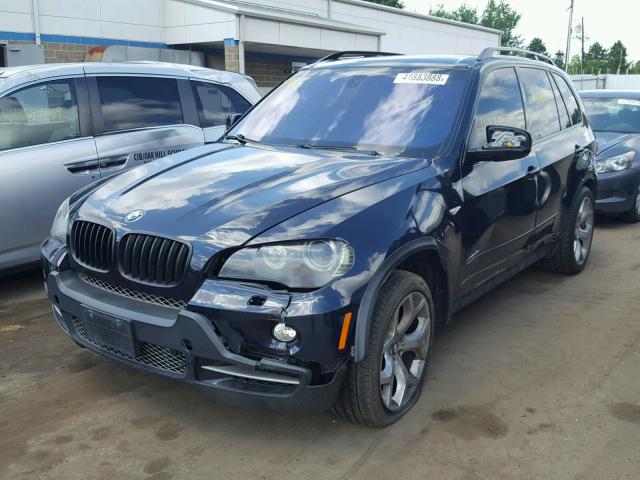 5UXFE83589L169713 - 2009 BMW X5 XDRIVE4 蓝色 照片 2