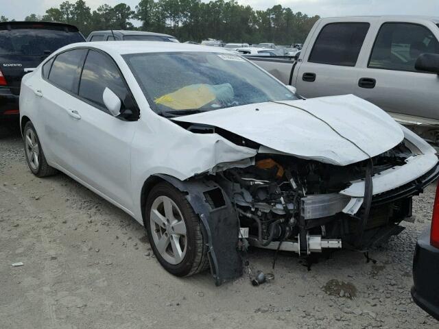 1C3CDFBB4FD369128 - 2015 DODGE DART SXT WHITE photo 1