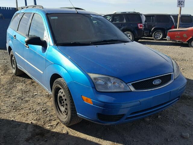 1FAFP36N97W110763 - 2007 FORD FOCUS ZXW BLUE photo 1