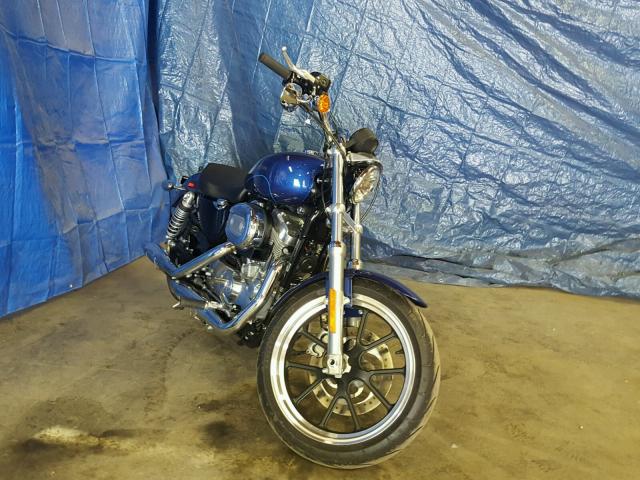 1HD4CR215HC424074 - 2017 HARLEY-DAVIDSON XL883 SUPE BLUE photo 1