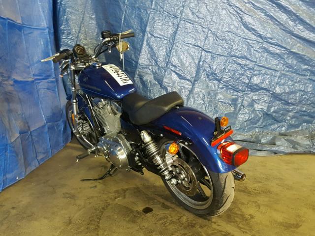 1HD4CR215HC424074 - 2017 HARLEY-DAVIDSON XL883 SUPE BLUE photo 3