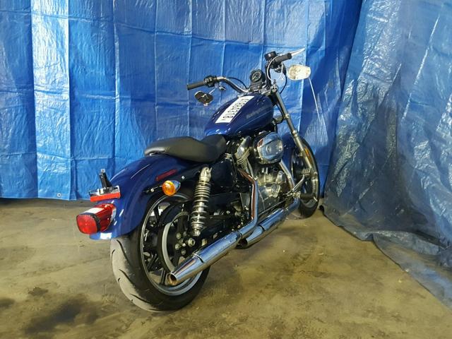 1HD4CR215HC424074 - 2017 HARLEY-DAVIDSON XL883 SUPE BLUE photo 4