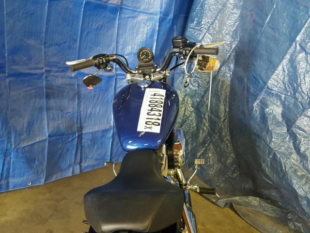 1HD4CR215HC424074 - 2017 HARLEY-DAVIDSON XL883 SUPE BLUE photo 5