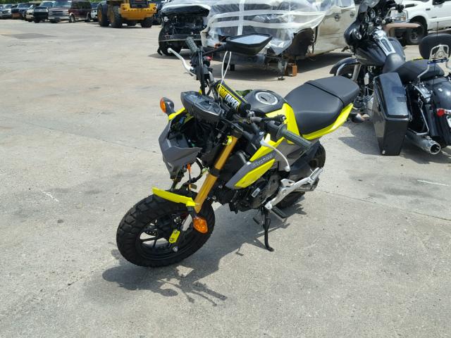 MLHJC7515J5001779 - 2018 HONDA GROM 125 GREEN photo 2