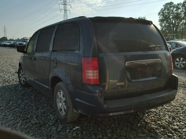 2A8HR54P28R782664 - 2008 CHRYSLER TOWN & COU BROWN photo 3